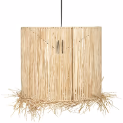 Suspension raphia Haci naturel D36 Découvrez cette magnifique suspension en raphia Haci coloris naturel dans un style exotiqu ...