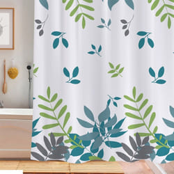 Fornord - Rideau de douche 180x180 cm Late summer - Bleu