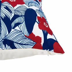 Ostaria - Housse de coussin 40x40 cm Hippie - Bleu