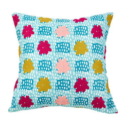 Housse de coussin 40x40 cm Fleurie