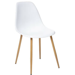 Chaise polypropylène Taho blanc