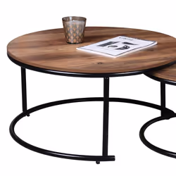 Les douces nuits de Mae 2TABBA2XJOYAX151354X Table à café, latérale et de salon