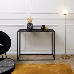 The Home Deco Factory - Console Havana - Noir