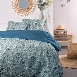 Housse de couette 260x240 Sunshine 13.23 + 2 taies 100% coton 57 fils