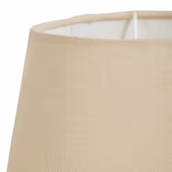 Lampe céramique lin Mathilde nude