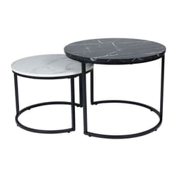 Lot de 2 tables basses gigognes Lima