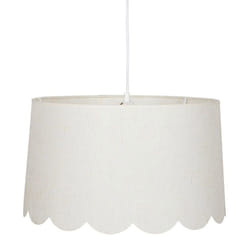 Suspension cylindrique tissu Mathilde D40