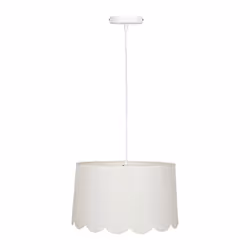 Suspension cylindrique tissu Mathilde D40