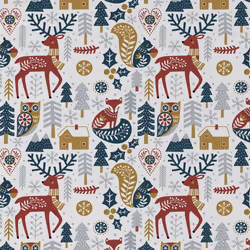 Atelier Du Coton - Tablier avec sangle ajustable 80x85 cm Warmy coton - Bleu