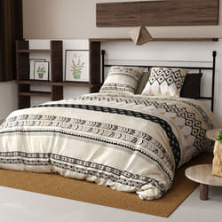 Les douces nuits de Mae 1HC240BOHE57X858006X housse de couette 260 x 240 cm
