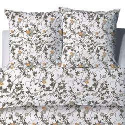 Housse de couette 240x220 Hoya + 2 taies coton 57 fils