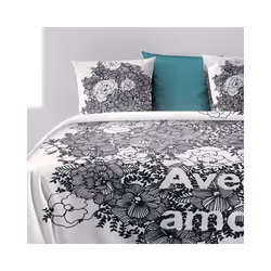 Les douces nuits de Mae 1HC240AVAMBIX804100X housse de couette 260 x 240 cm