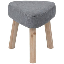 Atmosphera - Tabouret d'appoint Thena gris