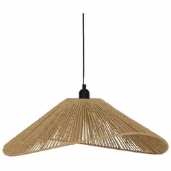 Découvrez cette magnifique suspension en corde Myha coloris naturel dans un style très élégant de grandes dimensions. D'un di ...