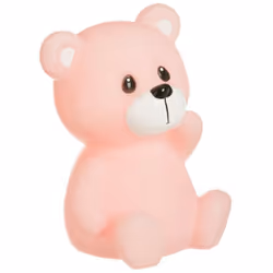 Impossible de ne pas passer de belles nuits lorsqu'on est veillé par une jolie lampe en forme d'ourson rose tout mignon qui s ...