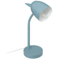 Lampe oreilles métal bleu