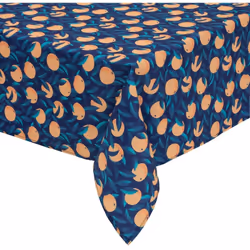 Craquez pour cette magnifique nappe rectangulaire antitache 140x240 cm Mamisi avec son imprimé graphique qui apportera de la  ...