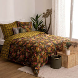 Housse de couette 240x220 Boudoir + 2 taies coton 57 fils