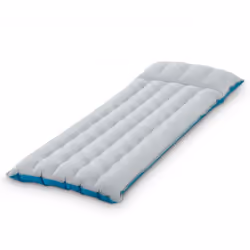 Pour une sortie camping réussie ou comme lit d'appoint à la maison; optez pour le matelas gonflable FIBERTECH 1 place pour bé ...