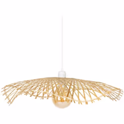 Changez radicalement votre intérieur avec cette très belle suspension en bambou naturel . Son design très aérien et sa dimens ...