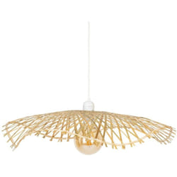 Atmosphera - Suspension diam 58cm en bambou naturel