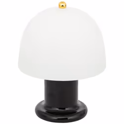 Apportez une touche vintage à votre intérieur avec la lampe LED verre noir. D'une hauteur totale de 21cm elle apportera une p ...
