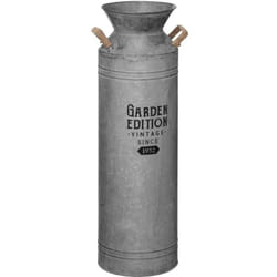Atmosphera - Pot à lait déco haut 62 cm zinc