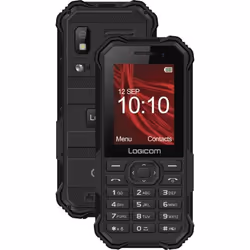 Téléphone Portable Logicom Xtrem 30 Noir Dual SIM 2,4" 32 MB