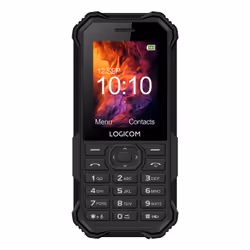 Logicom XTREM-40, Barre, Double SIM, 6,1 cm (2.4"), 2 MP, 2100 mAh, Noir