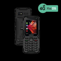 Téléphone portable LOGICOM Xtrem 40 Pro Noir 4G