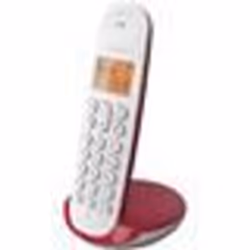 Téléphone fixe sans fil - LOGICOM - DECT ILOA 150 SOLO - Framboise - Sans répondeur