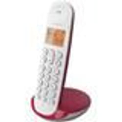 Téléphone fixe sans fil - LOGICOM - DECT ILOA 150 SOLO - Framboise - Sans répondeur