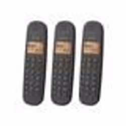 Téléphone fixe sans fil - LOGICOM - DECT ILOA 350 TRIO - Noir - Sans répondeur