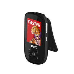 D-Jix C100 lecteur et enregistreur MP3/MP4 Lecteur MP3 8 Go Noir