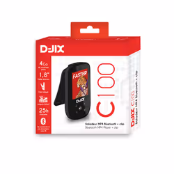 D-Jix C100 lecteur et enregistreur MP3/MP4 Lecteur MP3 8 Go Noir - Vue supplémentaire 10