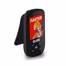 D-Jix C100 lecteur et enregistreur MP3/MP4 Lecteur MP3 8 Go Noir - Vue supplémentaire 9