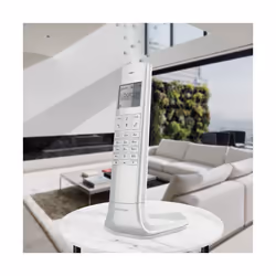 Logicom Luxia 150 Téléphone DECT Identification de l'appelant Gris - Vue supplémentaire 4
