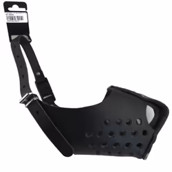 Muselière de frappe taille 2 couleur noir. pour chien. Solide et fiable, la muselière de frappe convient aux chiens puissants ...