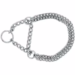 Collier d'arrêt 35 cm 2 rangs pour chien Il s'adapte aux tours de cou allant mesurant entre 26 cm et 35 cm. Ce collier d'éduc ...
