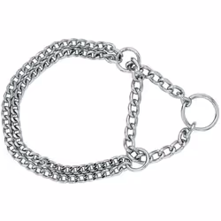 Collier d'arrêt 50 cm 2 rangs pour chien Il s'adapte aux tours de cou allant mesurant entre 39 cm et 50 cm. Ce collier d'éduc ...