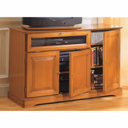 Beaux meubles pas chers 6712V Support TV et centre de divertissement 3 étagères - Vue supplémentaire 3