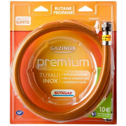 Gazinox 60FLEX150 Accessoire pour poële Tuyau de gaz pour poêle