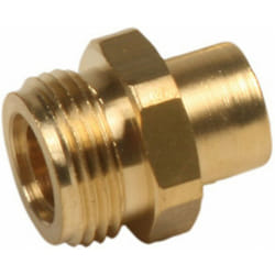 Gazinox - Raccord 1 pièce pour gaz butane / propane à souder, Mâle x Diam.12 mm