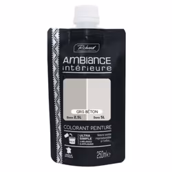 Colorant Peinture Acrylique Gris Béton 250ml richard colorant