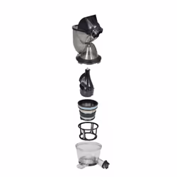 KitchenChef AJE378LA presse-agrumes Presse-tomate éléctrique 250 W Noir, Gris