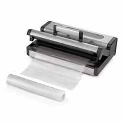 KitchenChef VS5800 appareil à emballage sous vide 0,9 mbar Noir, Acier inoxydable