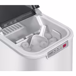 KitchenChef YTE_005A1 machine à glaçons Machine à glaçon portable 12 kg/24h 140 W Blanc