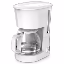 KitchenChef KS.CAFET12blanc, Machine à café filtre, 1,6 L, Café moulu, 750 W, Blanc