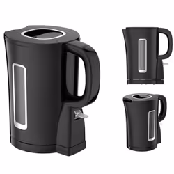 KitchenChef KSBOUIL17BLACK, 1,7 L, 2200 W, Noir, Indicateur de niveau d'eau, Filtrage