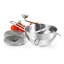 Kitchen chef - moulin à légumes inox diamètre 247mm 3 grilles 13,8cm - kc.moul-21.3